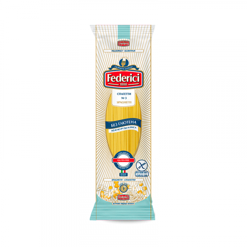 Federici спагетти БГ из кукурузы и риса 250г