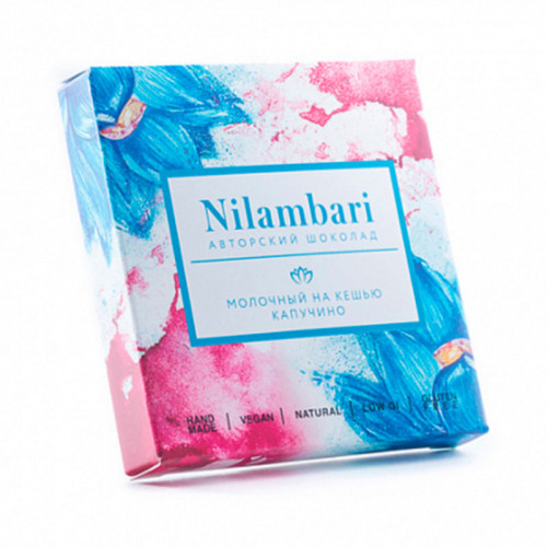 Nilambari Шоколад молочный на кешью Капучино