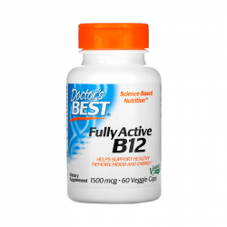 Активный витамин B12 1500 мкг 60 вег капсул Doctor's Best