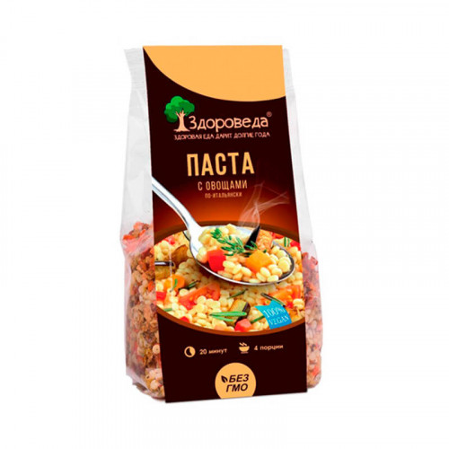 Паста с овощами по-итальянски