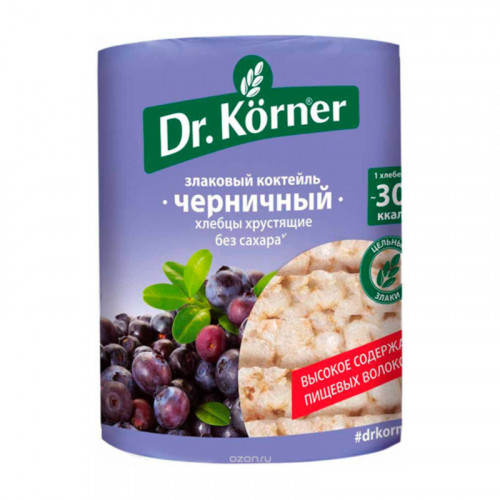 Хлебцы Dr. Korner черничные
