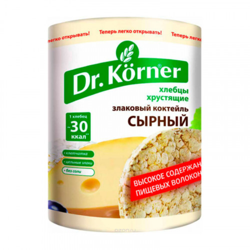 Хлебцы Dr. Korner Сырные