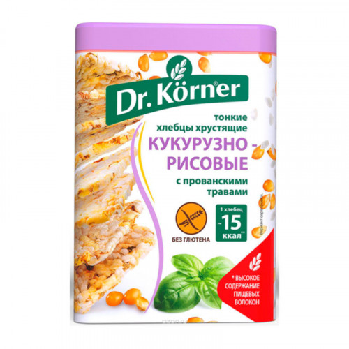 Хлебцы Dr. Korner с прованскими травами